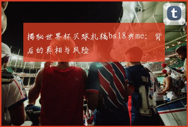 揭秘世界杯买球札稿bs18典me：背后的真相与风险