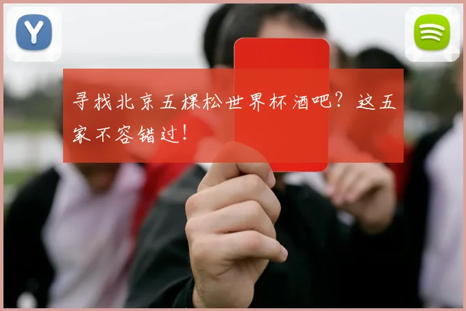 寻找北京五棵松世界杯酒吧？这五家不容错过！